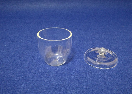 چین 25ML Clear فروخته شده Quartz Crucible با پوشش سرویس سفارشی موجود تامین کننده
