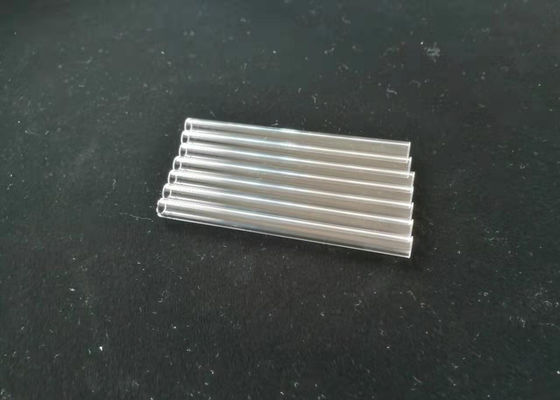 6mm OD سقفی کوارتز لوله شیشه ای پایان لوله شیشه ای سیلیکات خرد شده تامین کننده