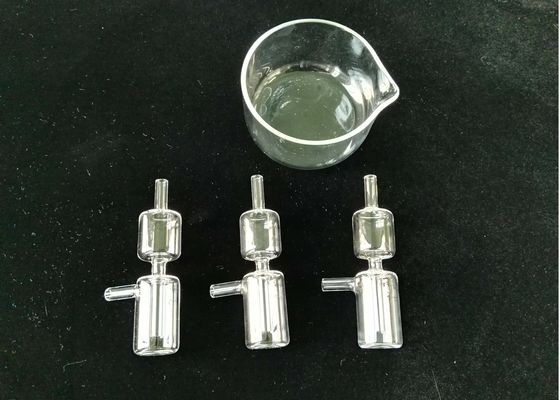 آزمایشگاه استفاده از محصولات شیشه ای کوارتز، بطری واکنش دهنده کوارتز سفارشی کوچک تامین کننده