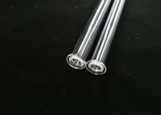 عملکرد عالی شیمیایی واکنشگر کوارتز شیشه ای با فلنج OEM پذیرفته شده است تامین کننده