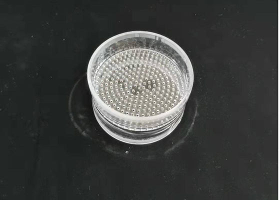 محصولات سفارشی شیشه ای کوارتز جوش داده شده با یک ورق سوراخ تامین کننده