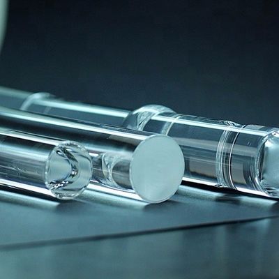 کوارتز کریستال شیشه ای 1 - 83 میلی متر OD با عملکرد بصری عالی تامین کننده