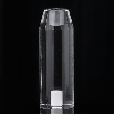 کوارتز ذوب ریخته گری شده سفارشی شده، شیشه ای شفاف سیلیکا شیشه ای تامین کننده